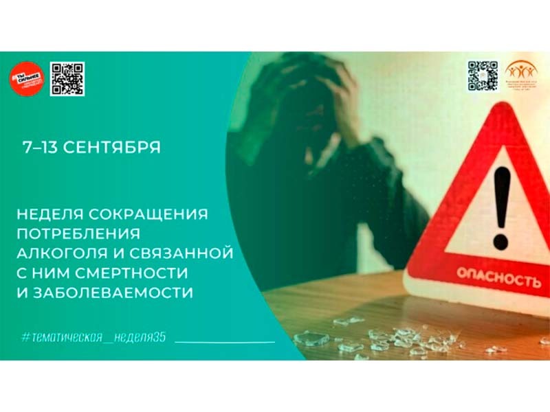 Неделя сокращения потребления алкоголя.